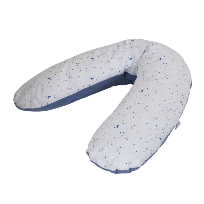 Coussin de maternité et d'allaitement éponge Bleu / Sky