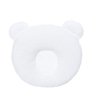 P'tit Panda pillow 21x19cm White