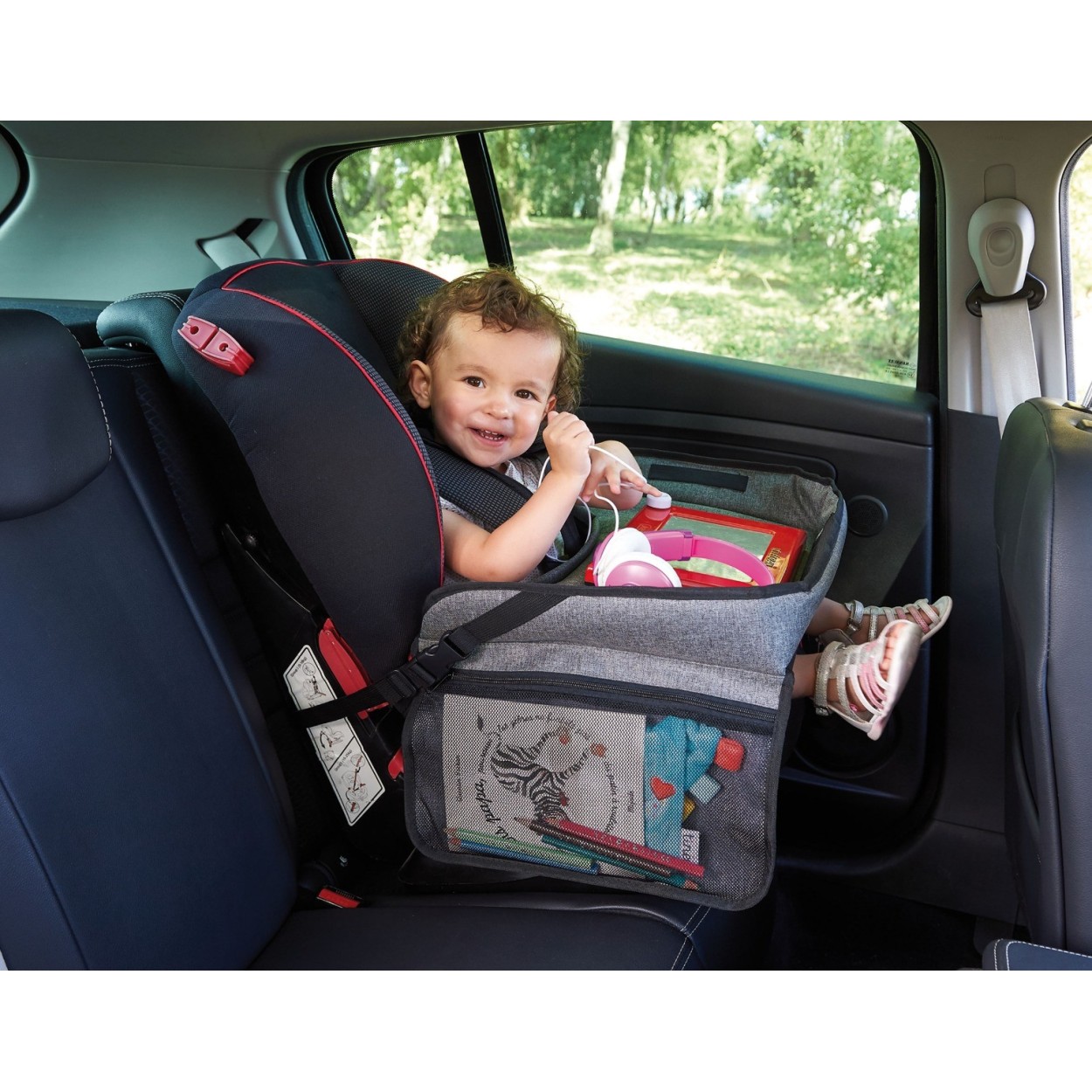 Plateau de Voyage pour Enfant, Plateau Voiture S'appuyant sur un