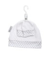 Bonnet & moufles naissance étoiles