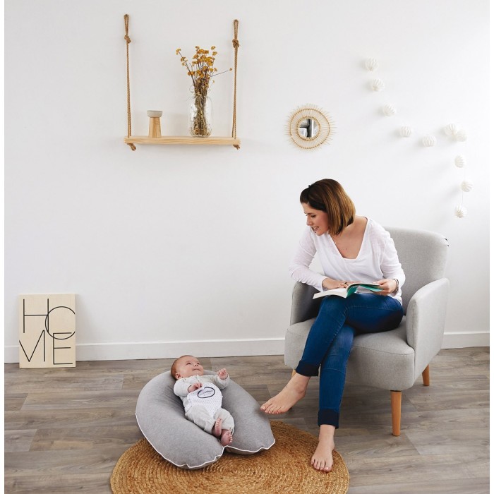 Multirelax Jersey gris chiné/étoiles