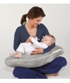 Multirelax Soft boa gris clair/écru