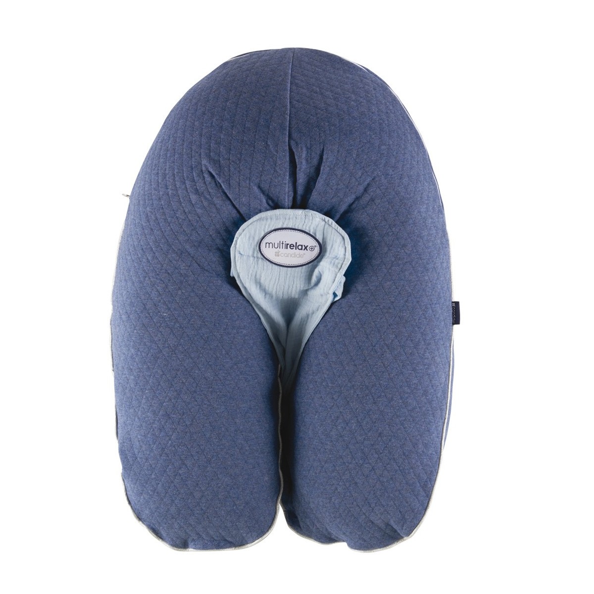 Multirelax Jersey matelassé bleu