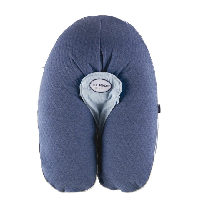 Multirelax Jersey matelassé bleu