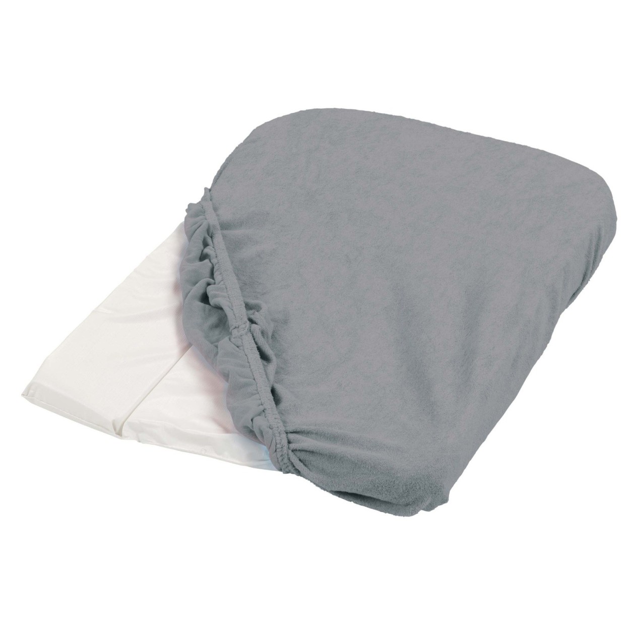 Tinéo Set of 2 Changing Mat Covers Dark Grey