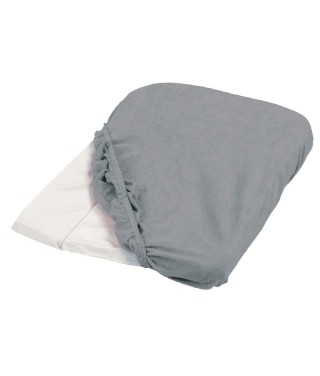 Housse matelas à langer éponge - Storm Grey