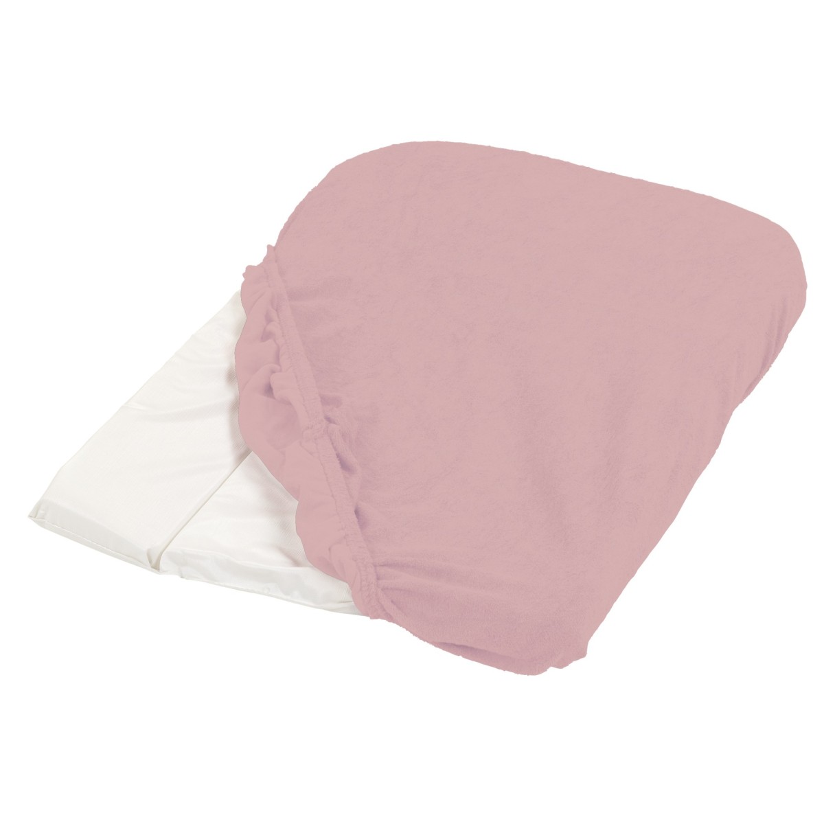 Housse pour matelas à langer Rose