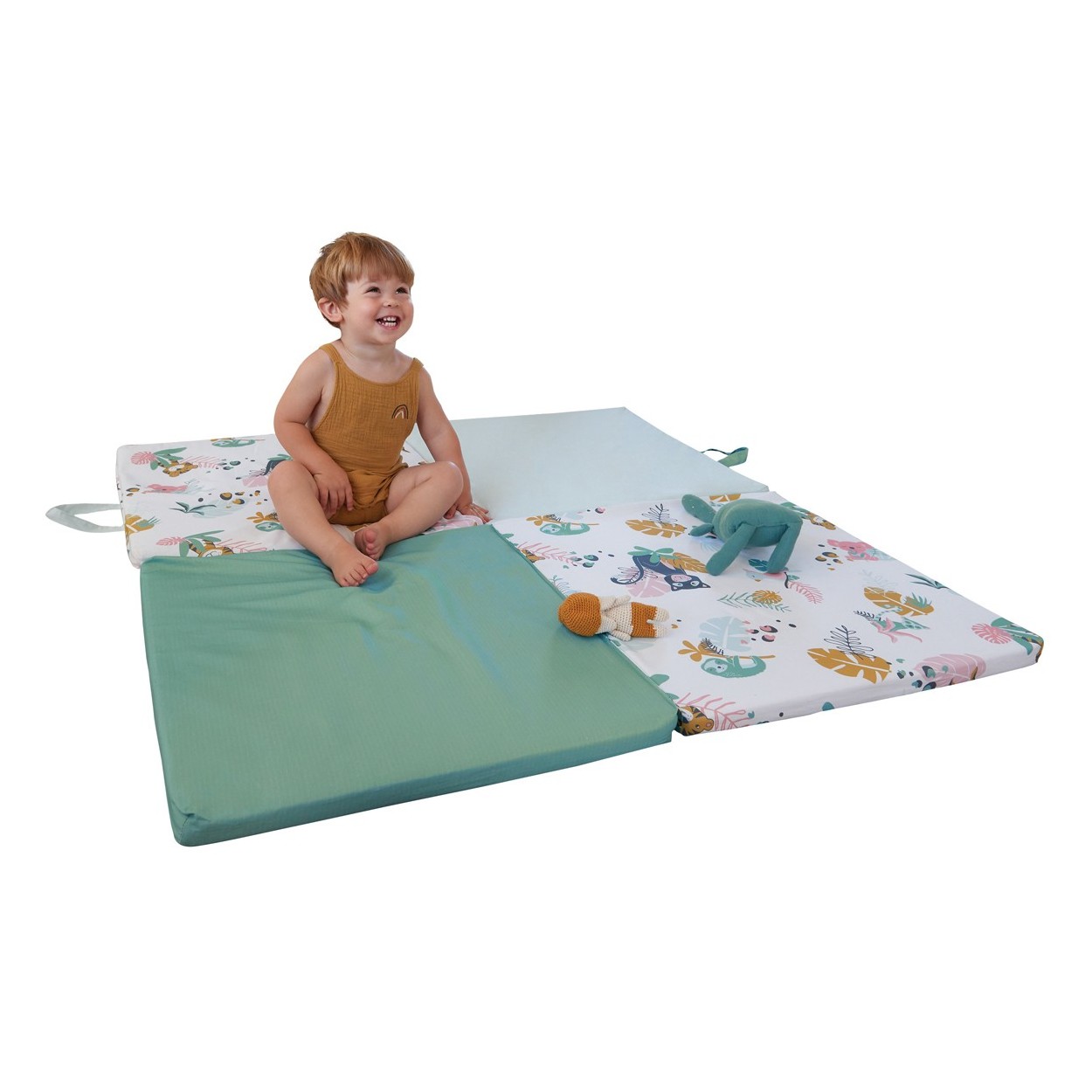 jolis tapis de sol pour jeux enfants bébé réversible, lavable, pliable –  kidyhome