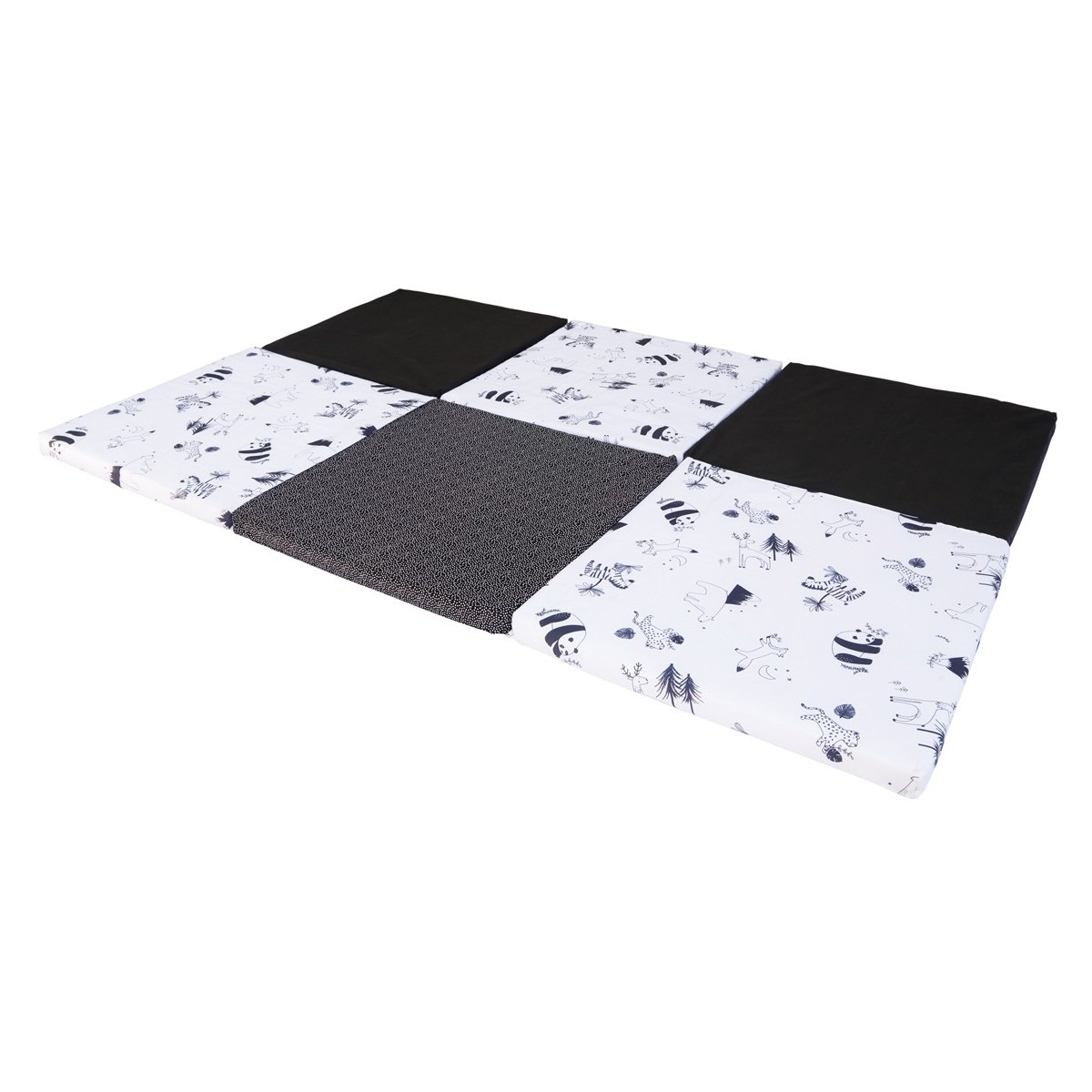 Playmat XL Black / white