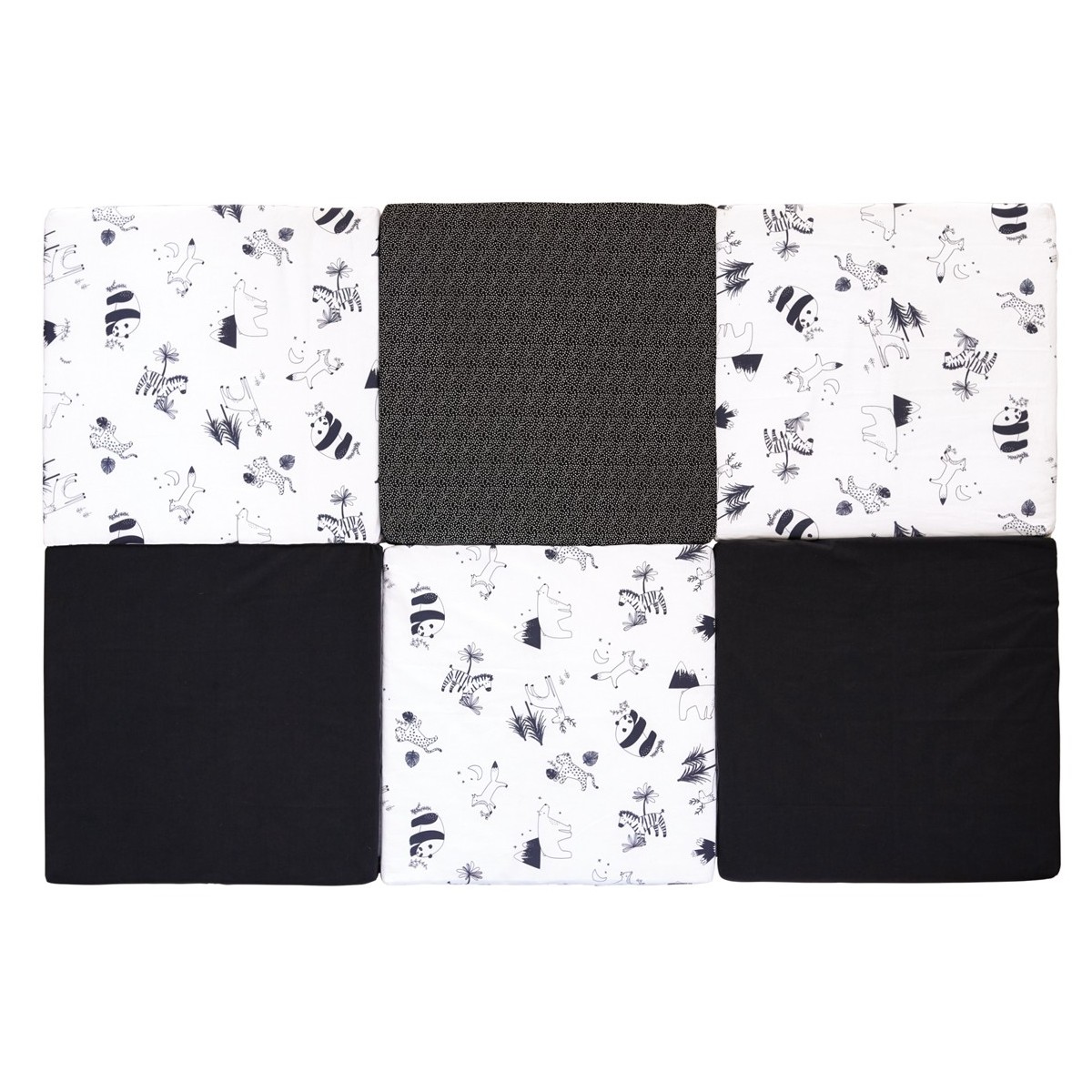 Playmat XL Black / white