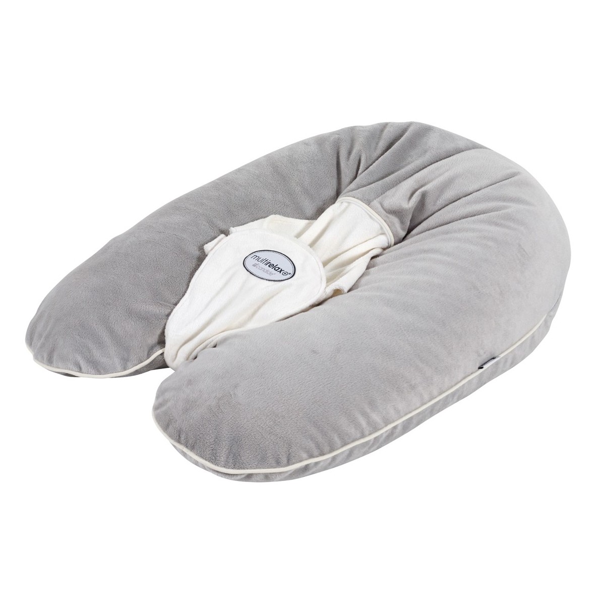 Multirelax Soft boa gris clair/écru