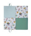 Early Learning Play Mat Jungle Buddies Motif with PVC