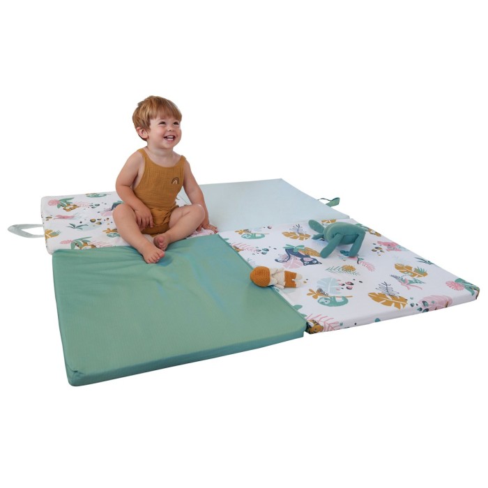 Early Learning Play Mat Jungle Buddies Motif with PVC