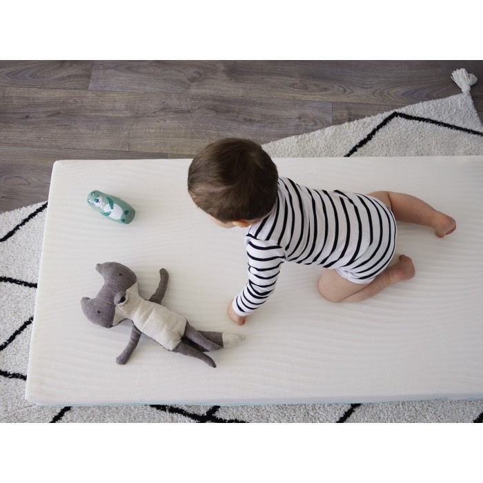Aloe vera mattress with removable cover for bed 60x120cm