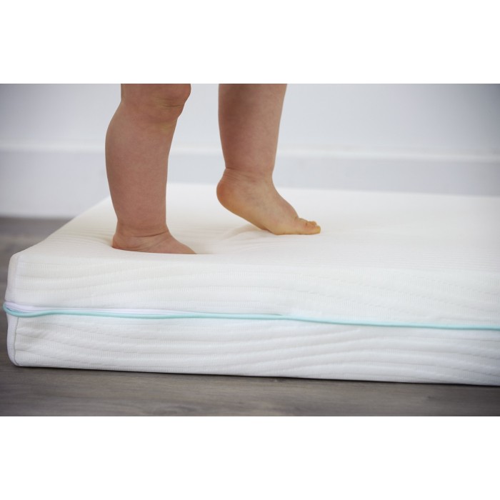 Aloe vera mattress with removable cover for bed 60x120cm