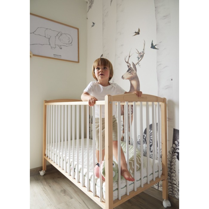Matelas bébé Évolutif Fresh déhoussable 60x120cm