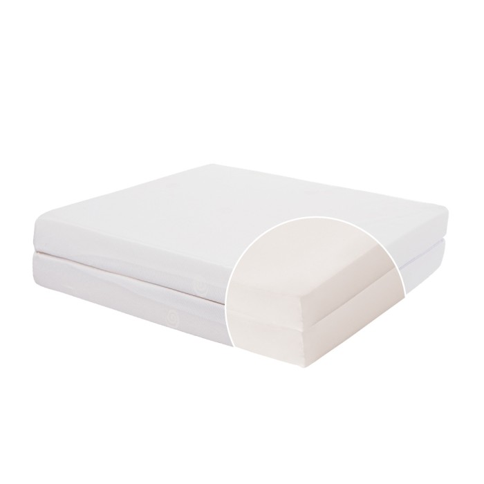 Matelas bébé Essentiel pliant 2 parties 60x120cm