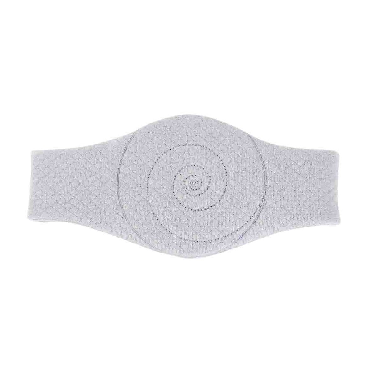 Mini bouillotte de massage losange gris