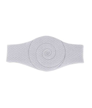 Mini massaging heat pack light grey