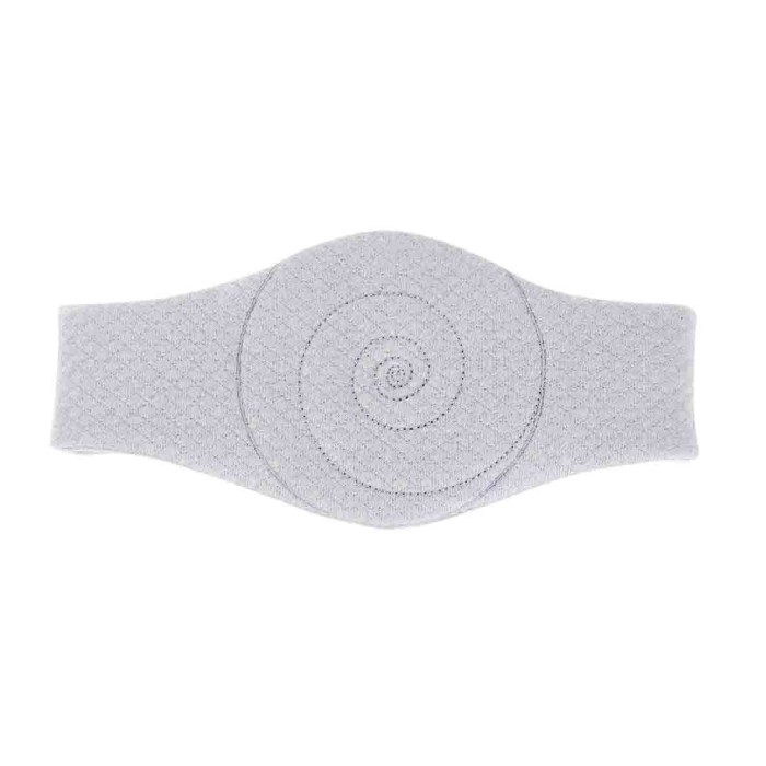 Mini massaging heat pack light grey