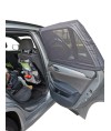 Back Seat Window Sunshade - Set of 2 "Sock" Cover Shades