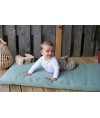 Baby Travel Mattress, Olive Green, 60x120cm