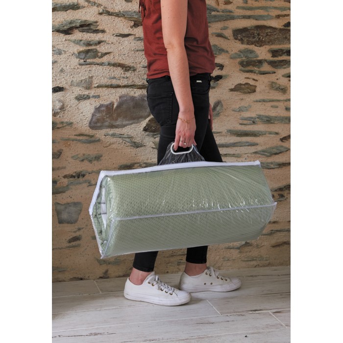 Matelas bébé de voyage 60x120cm vert olive