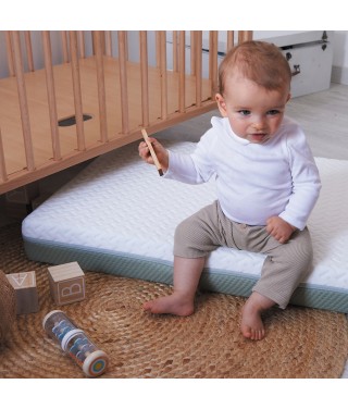 Aloe vera Mattress With 360° Removable Cover for Bed 60x120cm