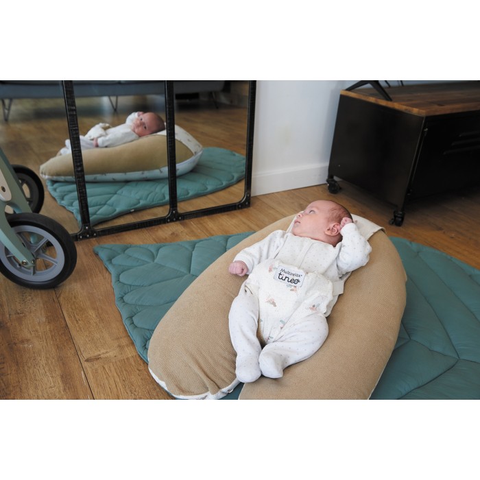 Maternity and Breastfeeding Pillow - Multirelax - Brown hazelnut