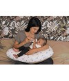 Maternity and Breastfeeding Pillow - Multirelax - Brown hazelnut