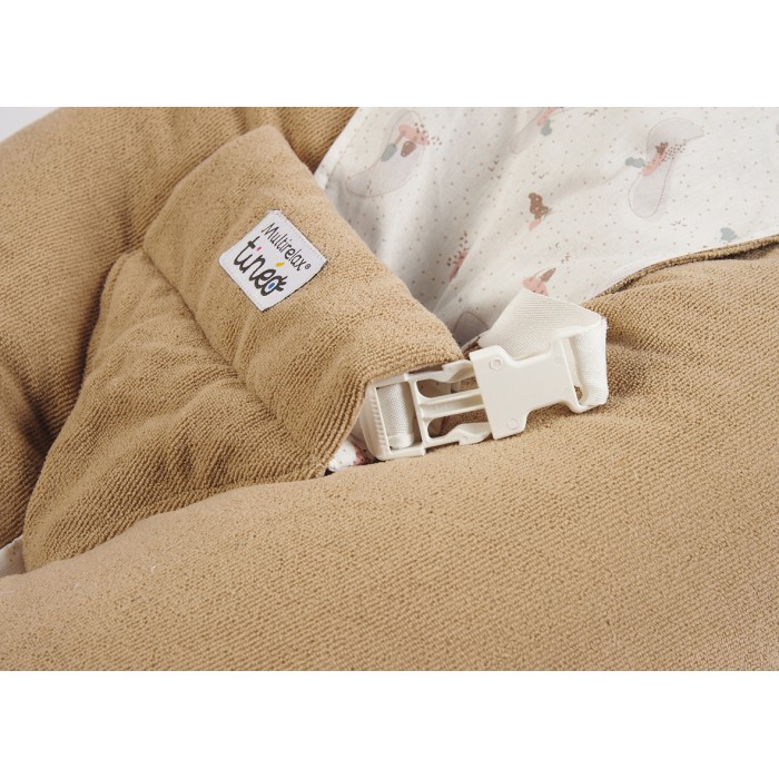 Maternity and Breastfeeding Pillow - Multirelax - Brown hazelnut