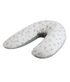 Sage green terry maternity and nursing pillow