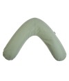 Sage green terry maternity and nursing pillow