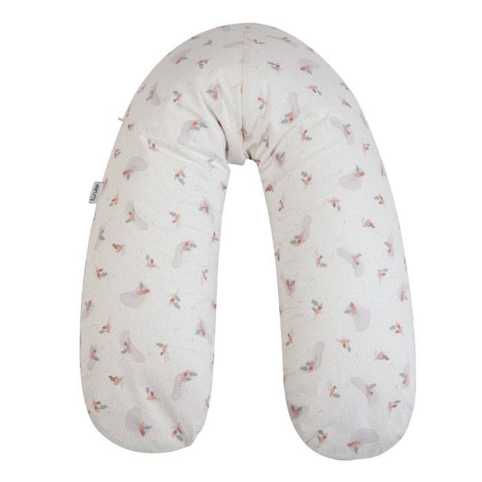Maternity and nursing cushion hazelnut