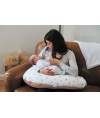 Pink maternity and nursing pillow