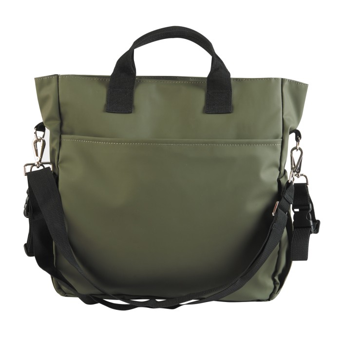 Green diaper bag