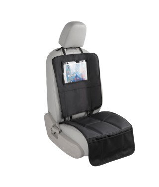 Dreambaby Kit de 4 pieces de voyage de voiture: organiseur de siege arriere,  2 pare-soleil Insta-Cling, miroir Ezy-View. pas cher 