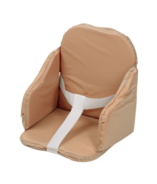 Brown Sugar High Chair Cushion with security straps