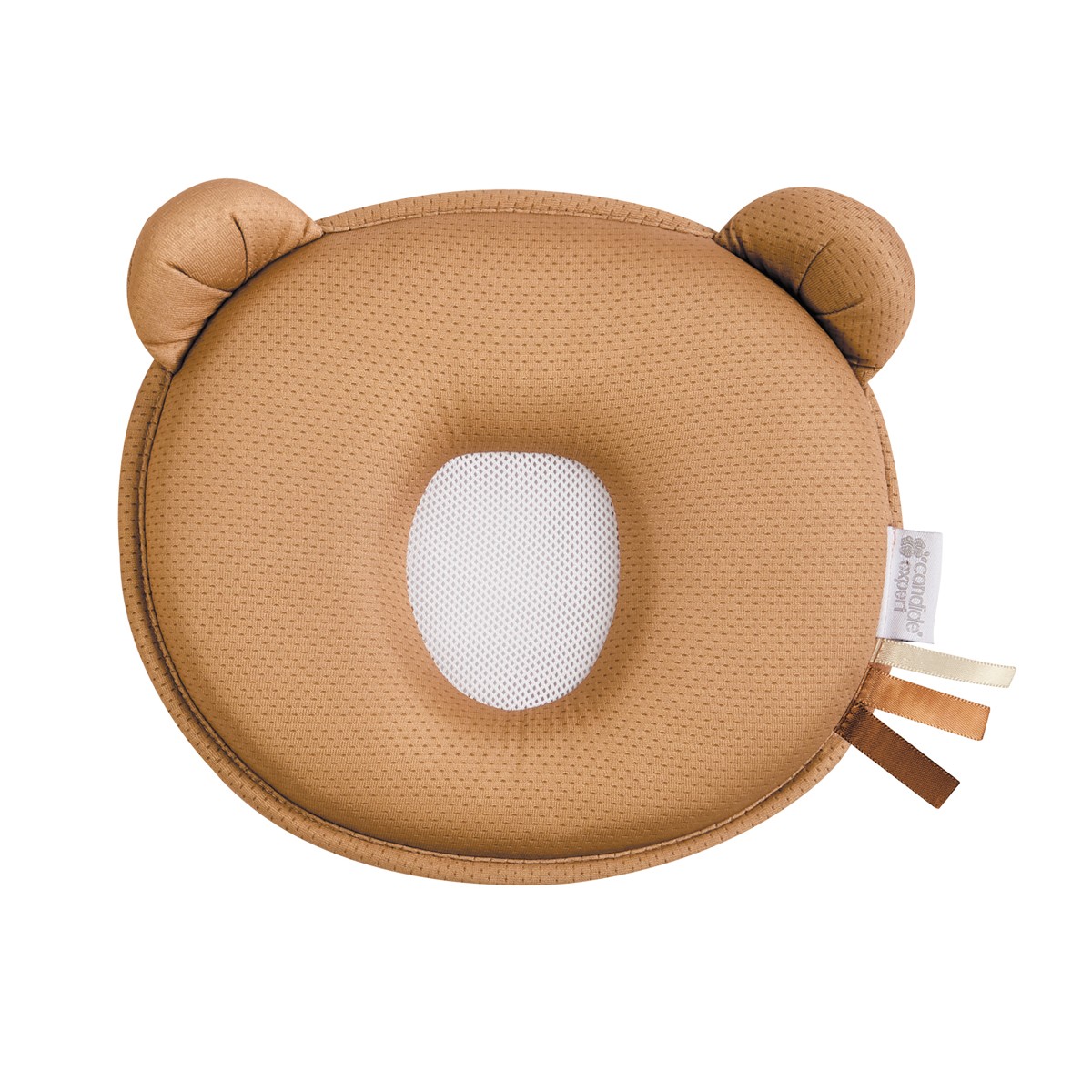 Coussin cale tête bébé P'tit Panda Air+ Candide cassonade