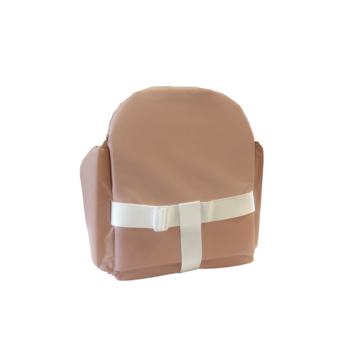 Brown Sugar High Chair Cushion with security straps