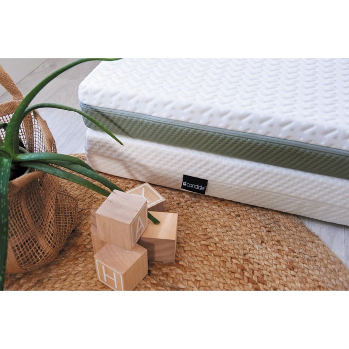 Aloe vera Mattress With 360° Removable Cover for Bed 70x140cm