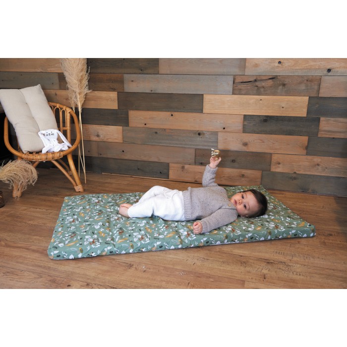 Travel Mattress Safari Pattern, 60x120cm