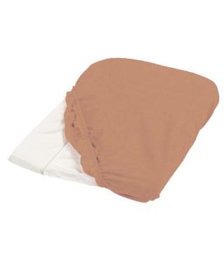 Snoozebaby Housse de matelas à langer biologique Stone Beige