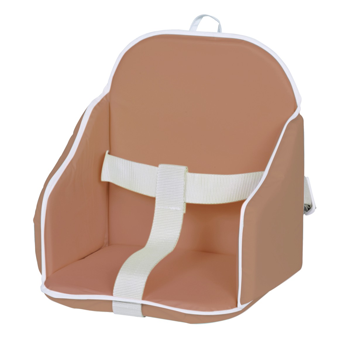 Highchair cushion in pvc with straps - Brown sugar