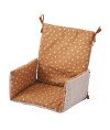 Reversible Highchair cushion in cotton