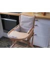 Reversible Highchair cushion in cotton