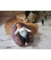 Maternity and Nursing Pillow Multirelax - Green/flowers