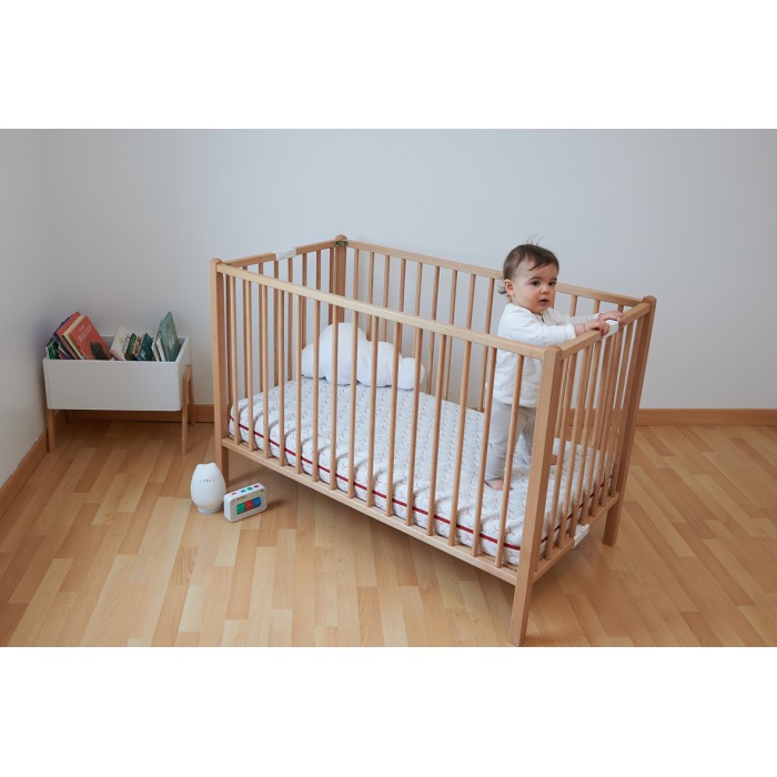 Matelas bébé 60x120cm Évolutif déhoussable