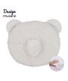 P'tit Panda Pillow 21x19cm Grey