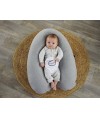 Multirelax Jersey gris chiné/étoiles Candide